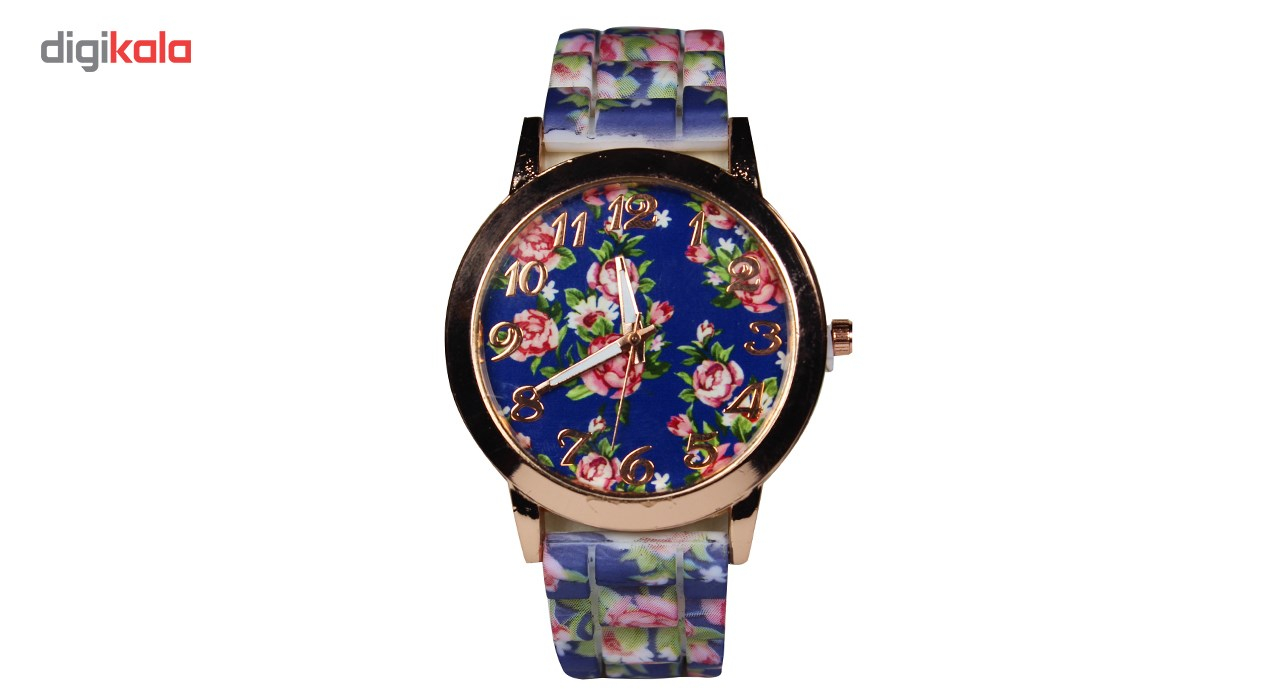 ساعت مچی عقربه ای زنانه  مدل Flower-01