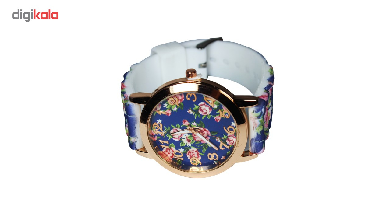 ساعت مچی عقربه ای زنانه  مدل Flower-01