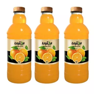 نوشیدنی پرتقال مجتبی - 1000 میلی لیتر بسته 3 عددی