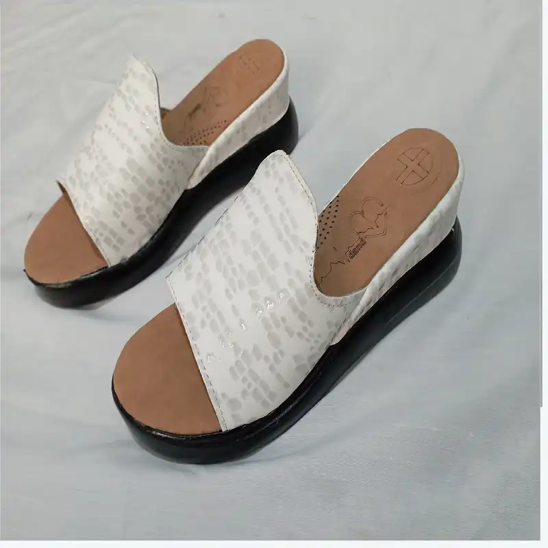 صندل زنانه مدل A-474 کد 61 رنگ سفید