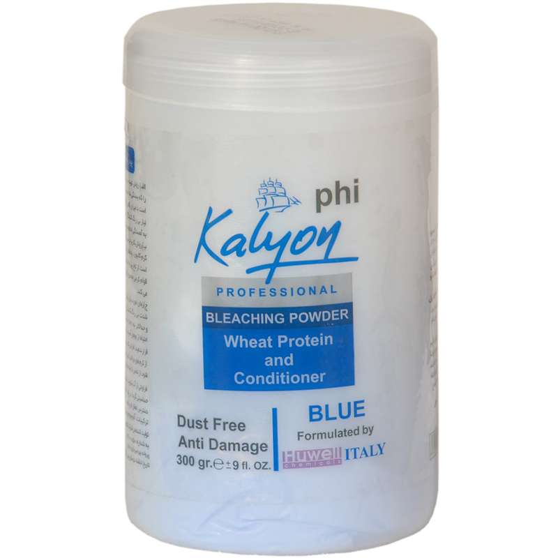 پودر بی رنگ کننده مو کالیون مدل Blue حجم 300 میلی لیتر پودر بی رنگ کننده مو کالیون مدل Blue حجم 300 میلی لیتر