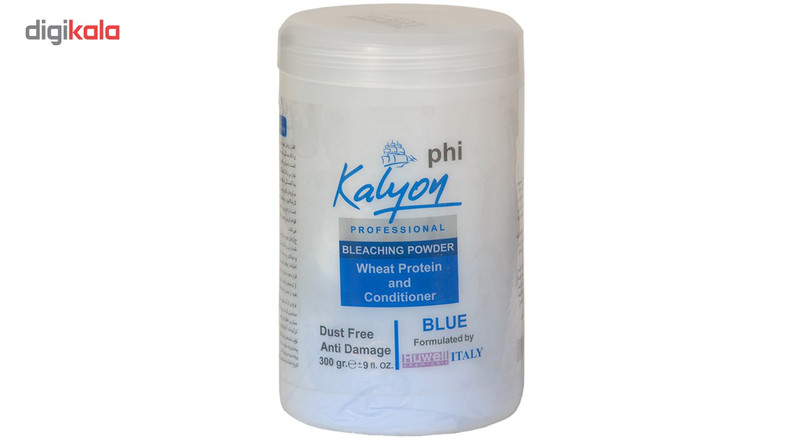 پودر بی رنگ کننده مو کالیون مدل Blue حجم 300 میلی لیتر پودر بی رنگ کننده مو کالیون مدل Blue حجم 300 میلی لیتر