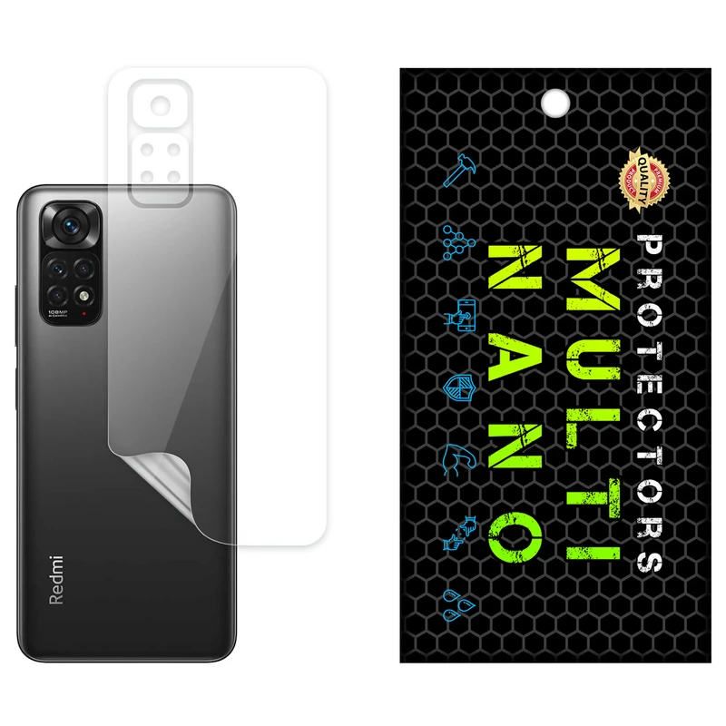 محافظ پشت شفاف نانو هیدروژل مولتی نانو مدل X-F1T مناسب برای گوشی موبایل شیائومی Redmi Note 11S