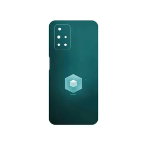 MAHOOT Minimal Cube icon Cover Sticker for Xiaomi Redmi 10