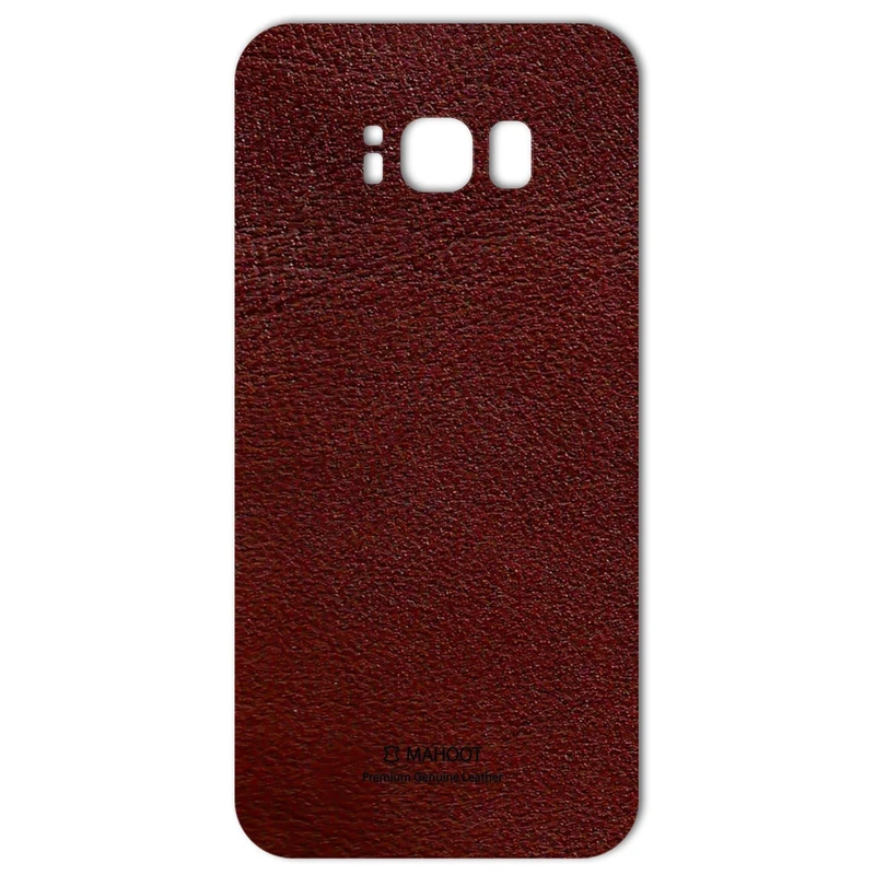 برچسب پوششی ماهوت مدلNatural Leather مناسب برای گوشی Samsung S8