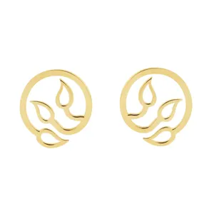 گوشواره طلا 18 عیار ماهک مدل ME0706