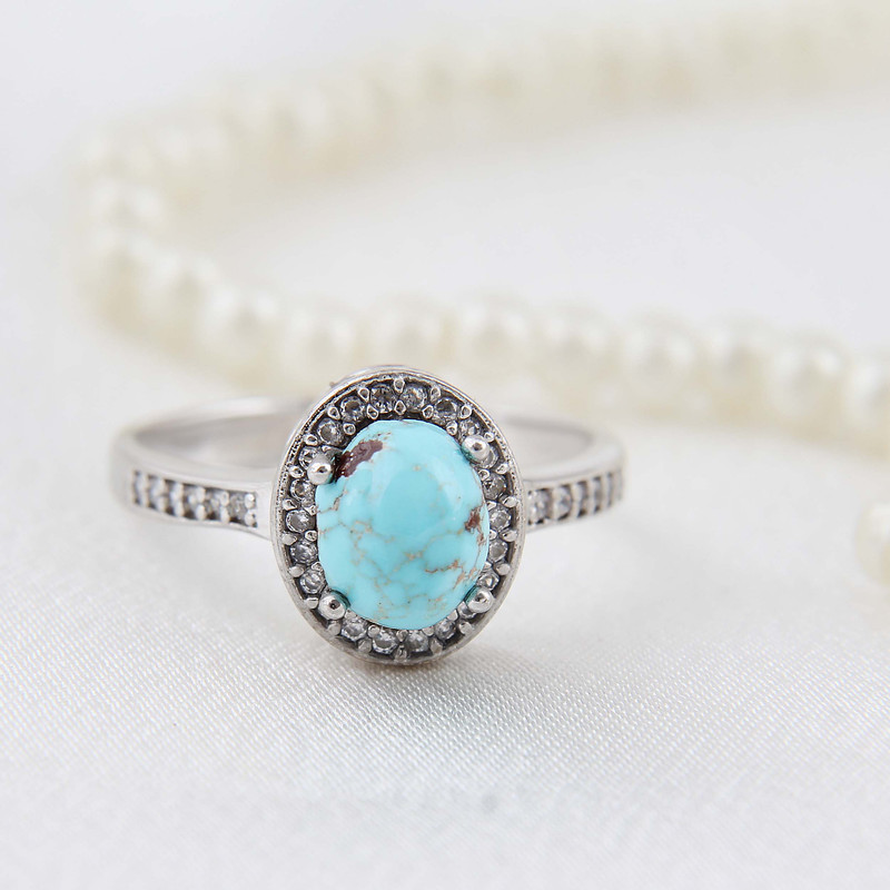 انگشتر نقره زنانه بازرگانی میلادی مدل فیروزه طبیعی نیشابور روکش رادیوم کد AWR_1636 انگشتر نقره زنانه بازرگانی میلادی مدل فیروزه طبیعی نیشابور روکش رادیوم کد AWR_1636