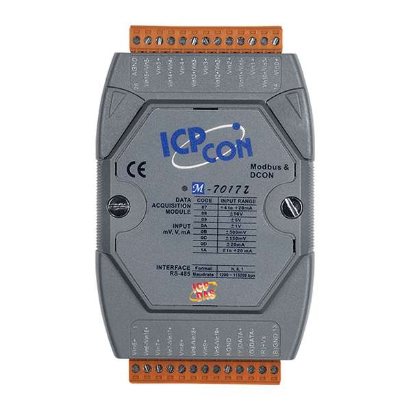 ماژول ورودی آنالوگ آی سی پی دس مدل M-7017Z-G