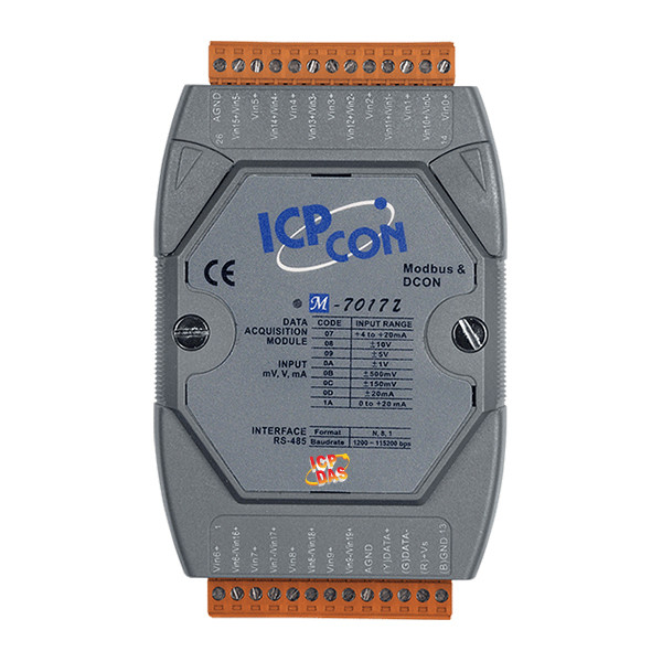 ماژول ورودی آنالوگ آی سی پی دس مدل M-7017Z-G
