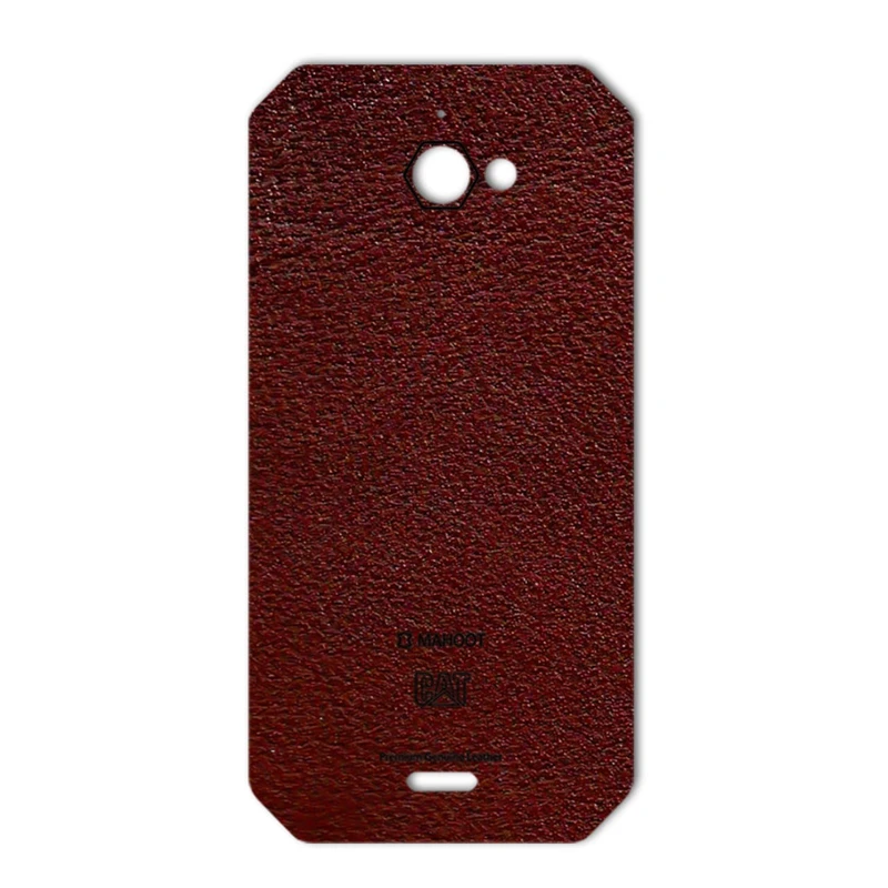 برچسب پوششی ماهوت مدلNatural Leather مناسب برای گوشی CAT S50