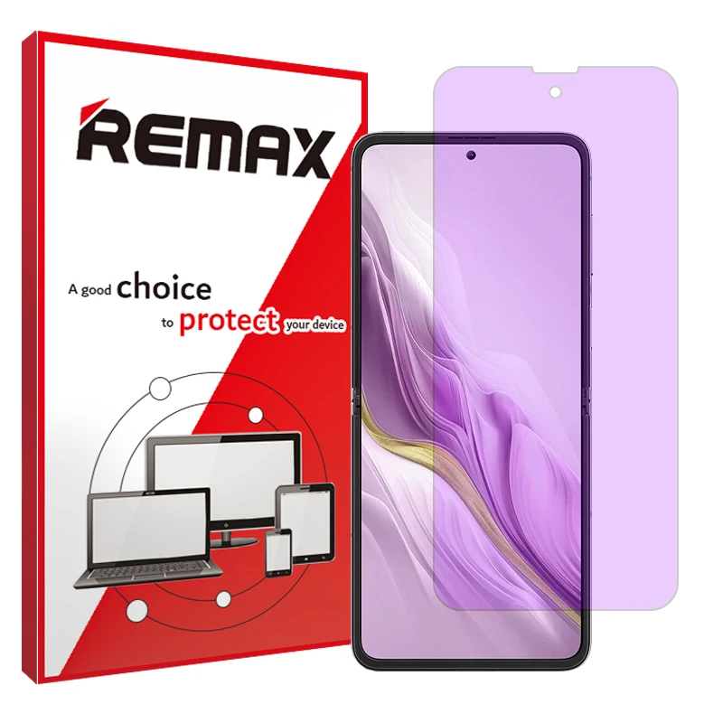 محافظ صفحه نمایش فیلتر بنفش ریمکس مدل Eye Care مناسب برای گوشی موبایل بلک ویو Hero 10