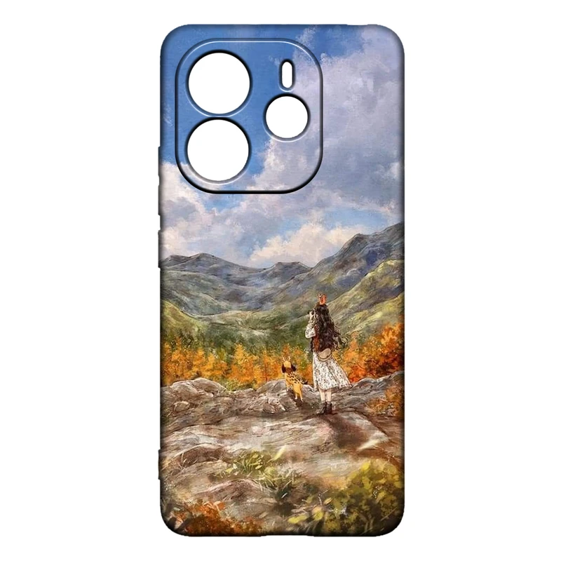 کاور طرح دخترانه کد 237 مناسب برای گوشی موبایل شیائومی Redmi Note 14 4G