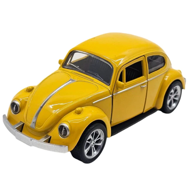 ماشین بازی ناب سل مدل فولکس بیتل کلاسیک کلکسیونی فلزی عقب کش کد Volkswagen Classical Beetle