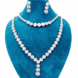 ست نقره مدل گل