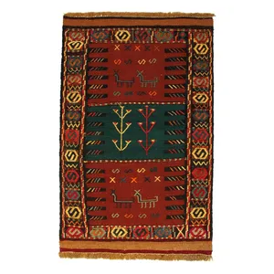 گلیم دستباف سرزمین فرش کد TKG155