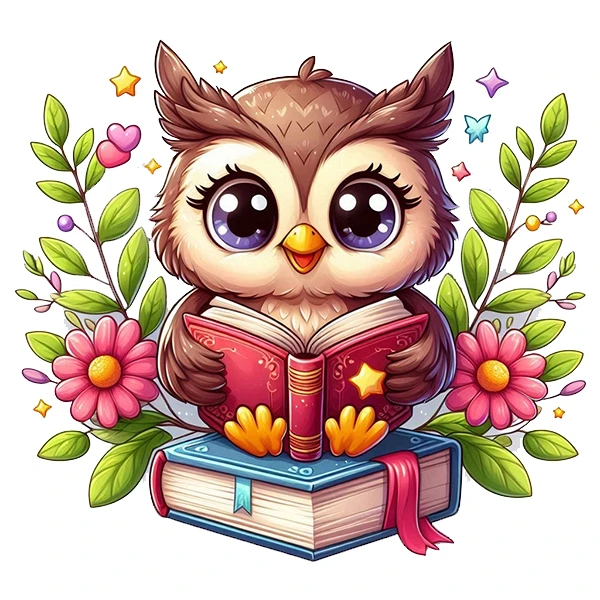 استیکر پارچه و لباس پاد آفرین طرح مدرسه و جغد کد 1425