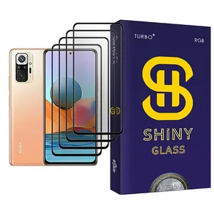 Atouchbo Shiny Glass MIX004 Screen Protector For Xiaomi Redmi Note 10 Pro Max Pack Of 4