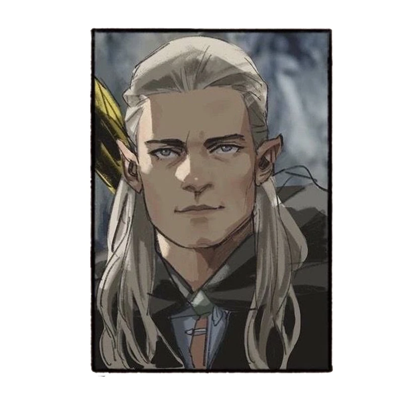 استیکر لپ تاپ و موبایل مدل سریال طرح ارباب حلقه ها The Lord of the Rings کد 4965