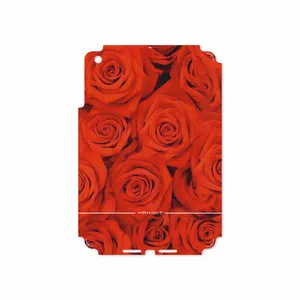 MAHOOT Red-Flower Cover Sticker for Apple iPad mini 2012 A1455