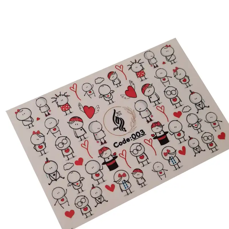 برچسب لنز ناخن مدل 3LL