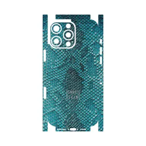 MAHOOT Blue Snake Skin-FullSkin Cover Sticker for Apple iPhone 16 Pro Max