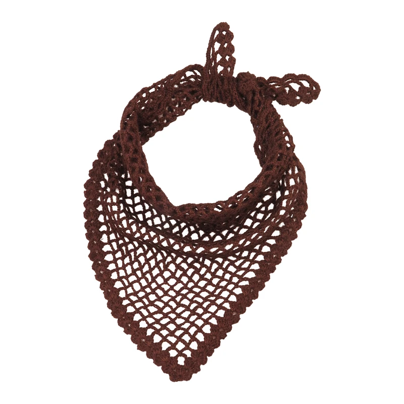 مینی اسکارف زنانه مدل موهر دستبافت
