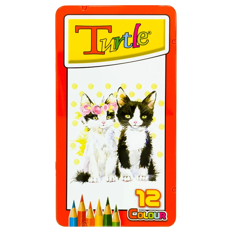 مداد رنگی 12 رنگ لاک پشت کد 1