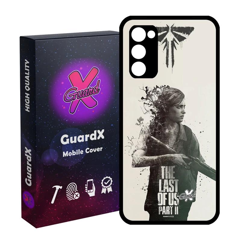 کاور گارد ایکس طرح The Last of Us مدل Glass10199 مناسب برای گوشی موبایل سامسونگ Galaxy S20 FE