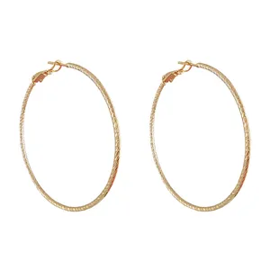 گوشواره زنانه ژوپینگ مدل حلقه ای کد XP1076