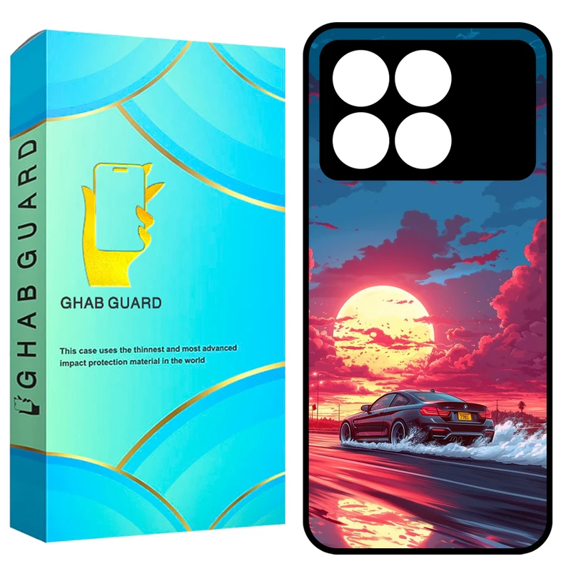 کاور قاب گارد طرح ماشین مدل GCHPK70P مناسب برای گوشی موبایل شیائومی Redmi K70 Pro 5G / Poco X6 Pro