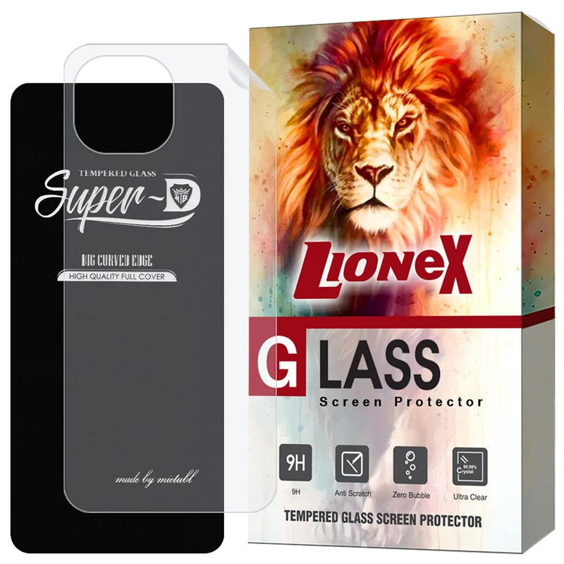 محافظ صفحه نمایش لایونکس مدل SUNL مناسب برای گوشی موبایل شیائومی Mi 11 Lite 4G / Mi 11 Lite 5G / Mi 11 Lite 5G NE به همراه محافظ پشت گوشی 