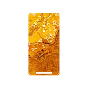 MAHOOT Gold Marble Cover Sticker for Nokia Lumia 830