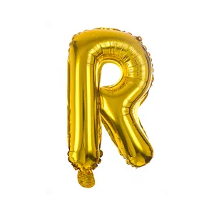 بادکنک فویلی طرح حروف انگلیسی مدل R