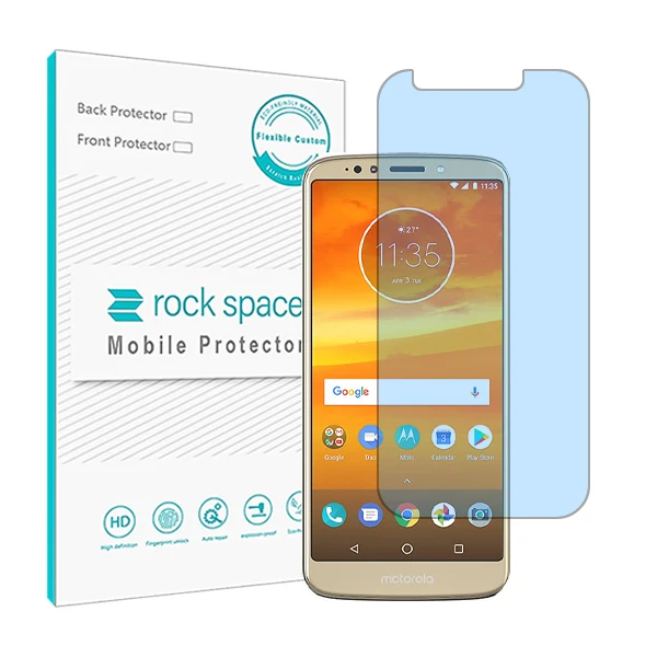 محافظ صفحه نمایش آنتی بلو راک اسپیس مدل HyBLU مناسب برای گوشی موبایل موتورولا Moto E5 Plus