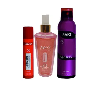  بادی اسپلش و اسپری بدن زنانه می تو مدل 120 مجموعه 3 عددی 