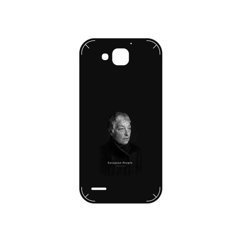 برچسب پوششی ماهوت مدل Portrait of a European Woman مناسب برای گوشی موبایل هوآوی Ascend G750