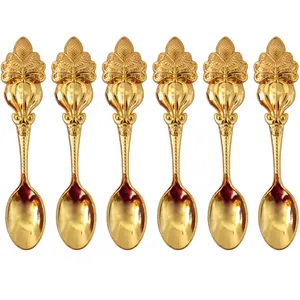 قاشق چای خوری مدل بوستان بسته 6 عددی