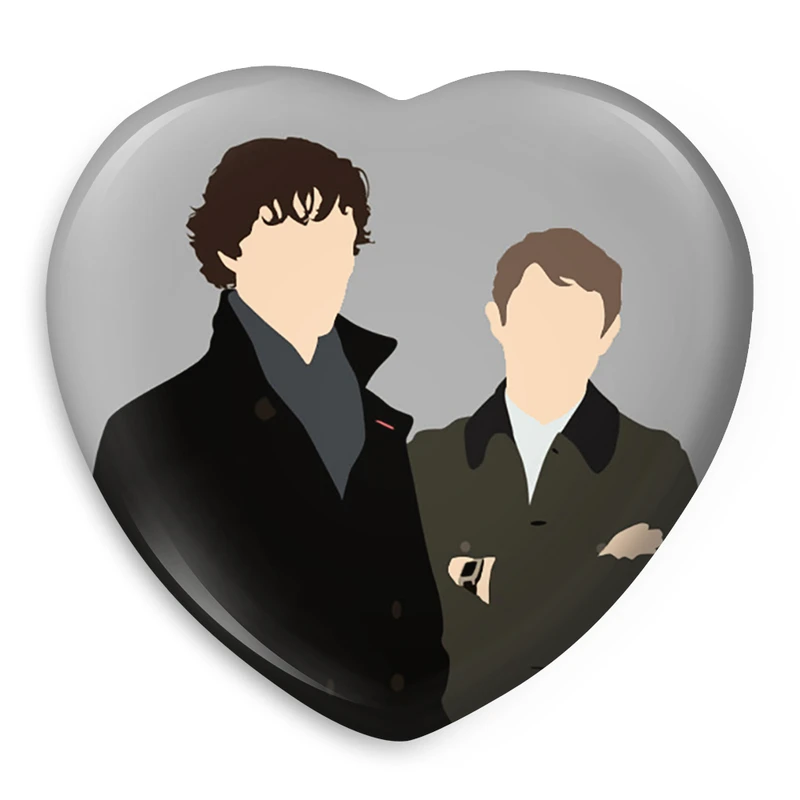 پیکسل خندالو طرح شرلوک هولمز مدل قلبی کد 10168