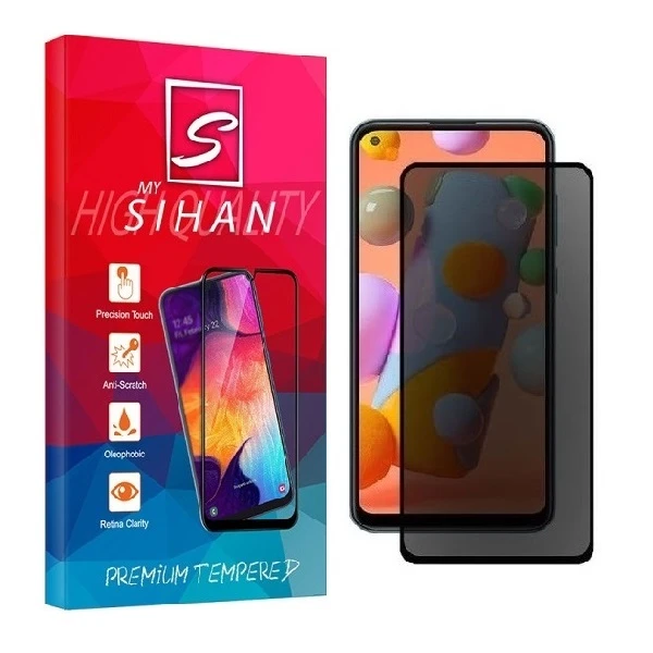 محافظ صفحه نمایش حریم شخصی مای سیحان مدل PRV مناسب برای گوشی موبایل سامسونگ Galaxy A70
