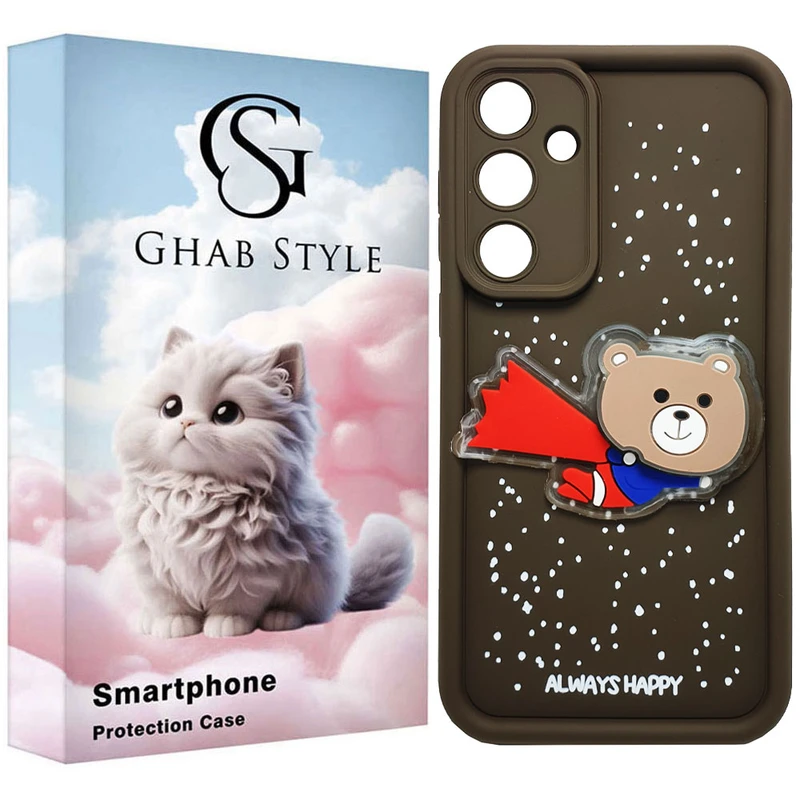 کاور قاب استایل مدل سیلیکونی طرح چراغدار مناسب برای گوشی موبایل سامسونگ  Galaxy A25 / A25 5G