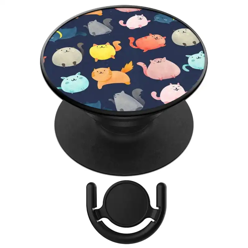 پایه نگهدارنده گوشی موبایل پاپ سوکت آکام مدل APSC001963 به همراه پاپ کلیپ