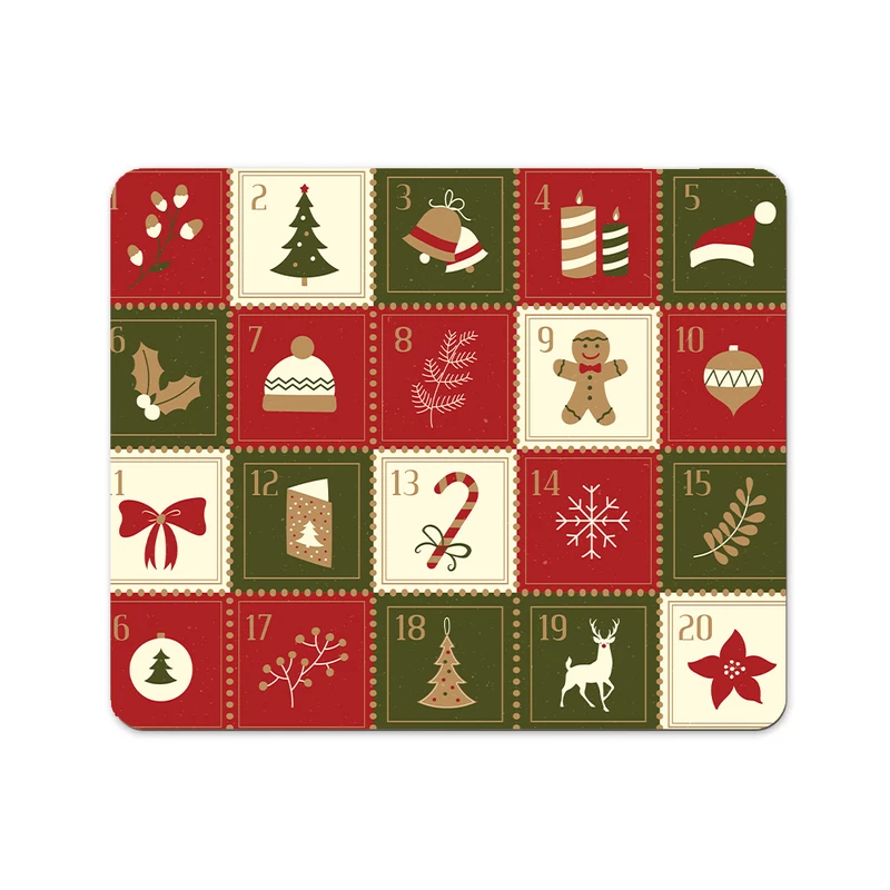 ماوس پد پاد آفرین مدل کریسمس کد P846 سایز 19*24 سانتی متر