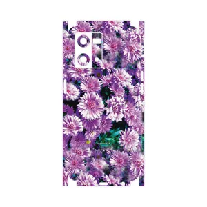 MAHOOT Purple_Flower-FullSkin Cover Sticker for Oppo Reno 8 4G