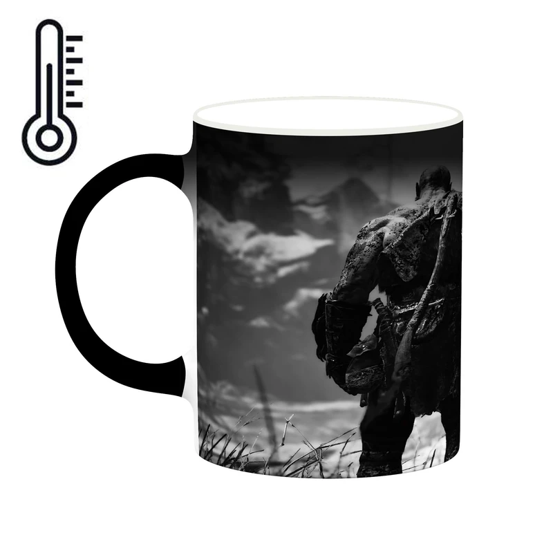 ماگ حرارتی کاکتی طرح گاد آف وار God Of War مدل mgh40468