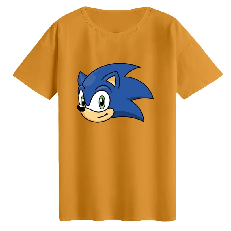 تی‌شرت لانگ آستین کوتاه زنانه مدل سونیک