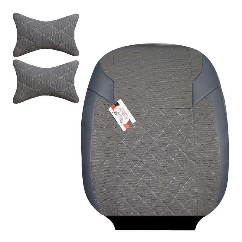 روکش صندلی خودرو سوشیانت مدل گندم مناسب برای ساینا و تیبا یک به همراه پشت گردنی