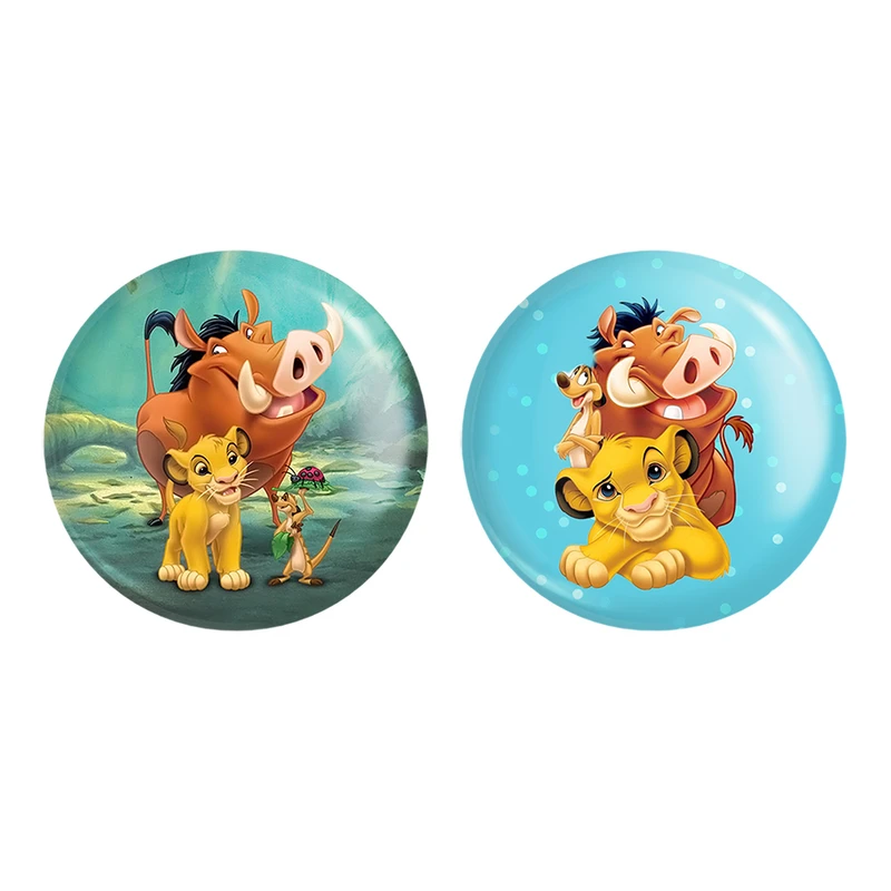مگنت خندالو طرح شیرشاه Lion King کد 1070110698 مجموعه 2 عددی