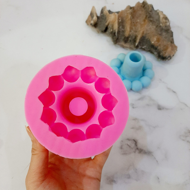 قالب مدل جاشمعی قلمی مرواریدی