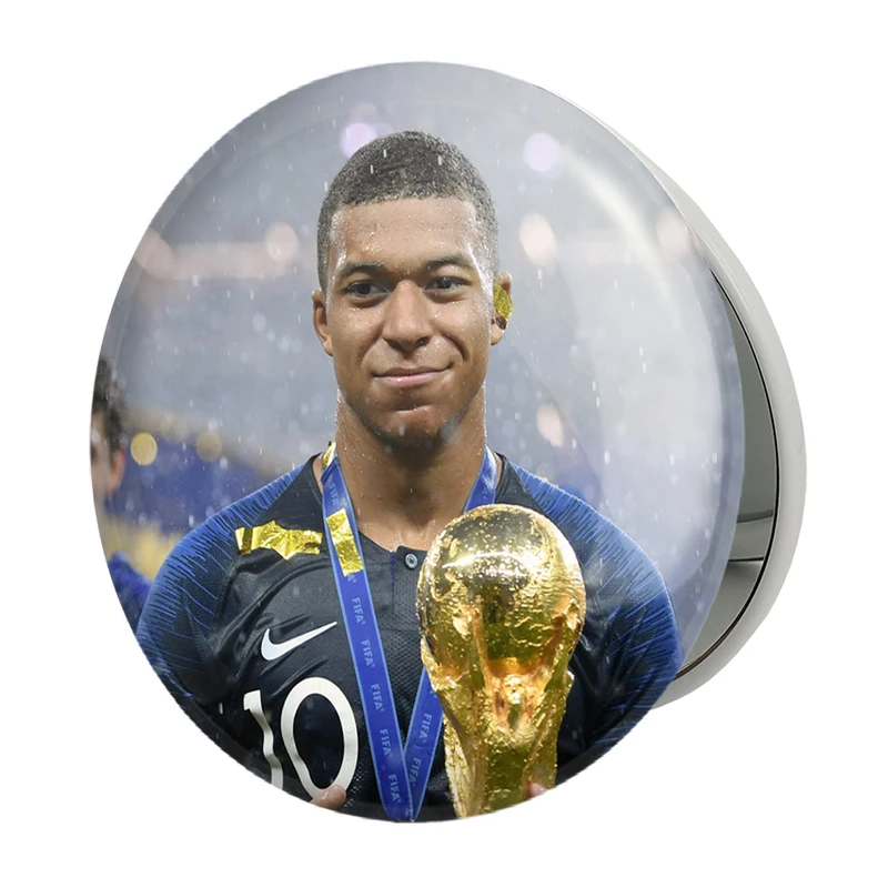 آینه جیبی خندالو طرح امباپه مدل تاشو کد 27611 