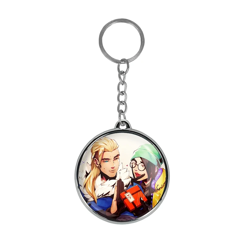 جاکلیدی خندالو طرح بازی ولورانت (Valorant) مدل دوطرفه کد 3311733118